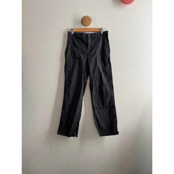Frank & Eileen Pants - Frank & Eileen Blackstone Utility Pants Black Raw Hem Made in USA Size 2